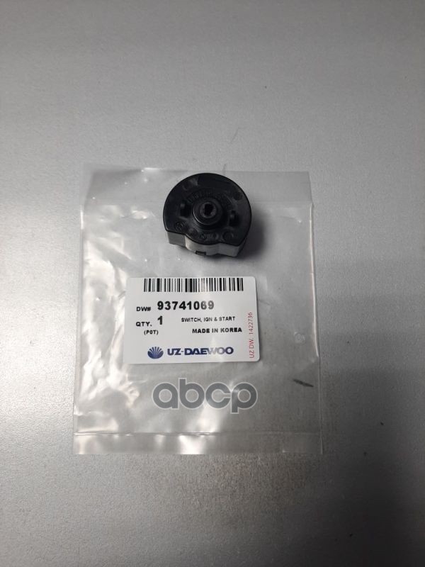 

DAEWOO 93741069 Группа контактная замка зажигания\ Daewoo Nexia/Espero/Matiz