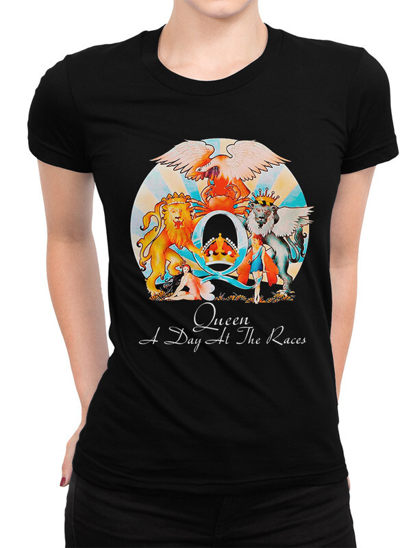 фото Футболка женская design heroes queen - фредди меркьюри черная 2xl