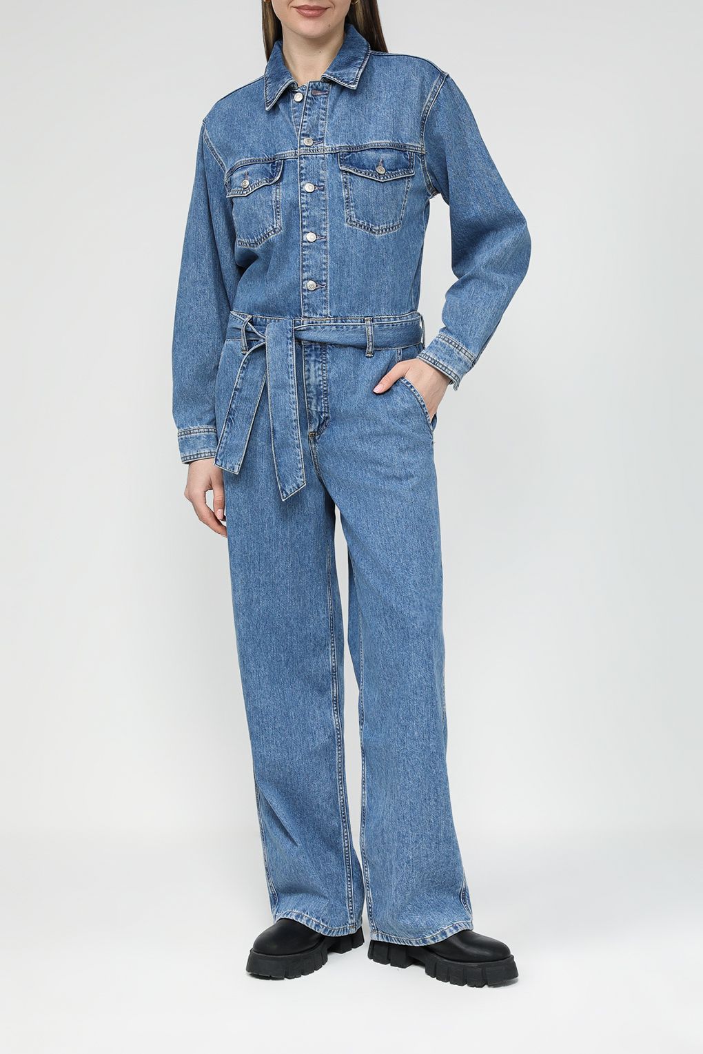 Комбинезон женский Marc O'Polo Denim 441908991001 синий L