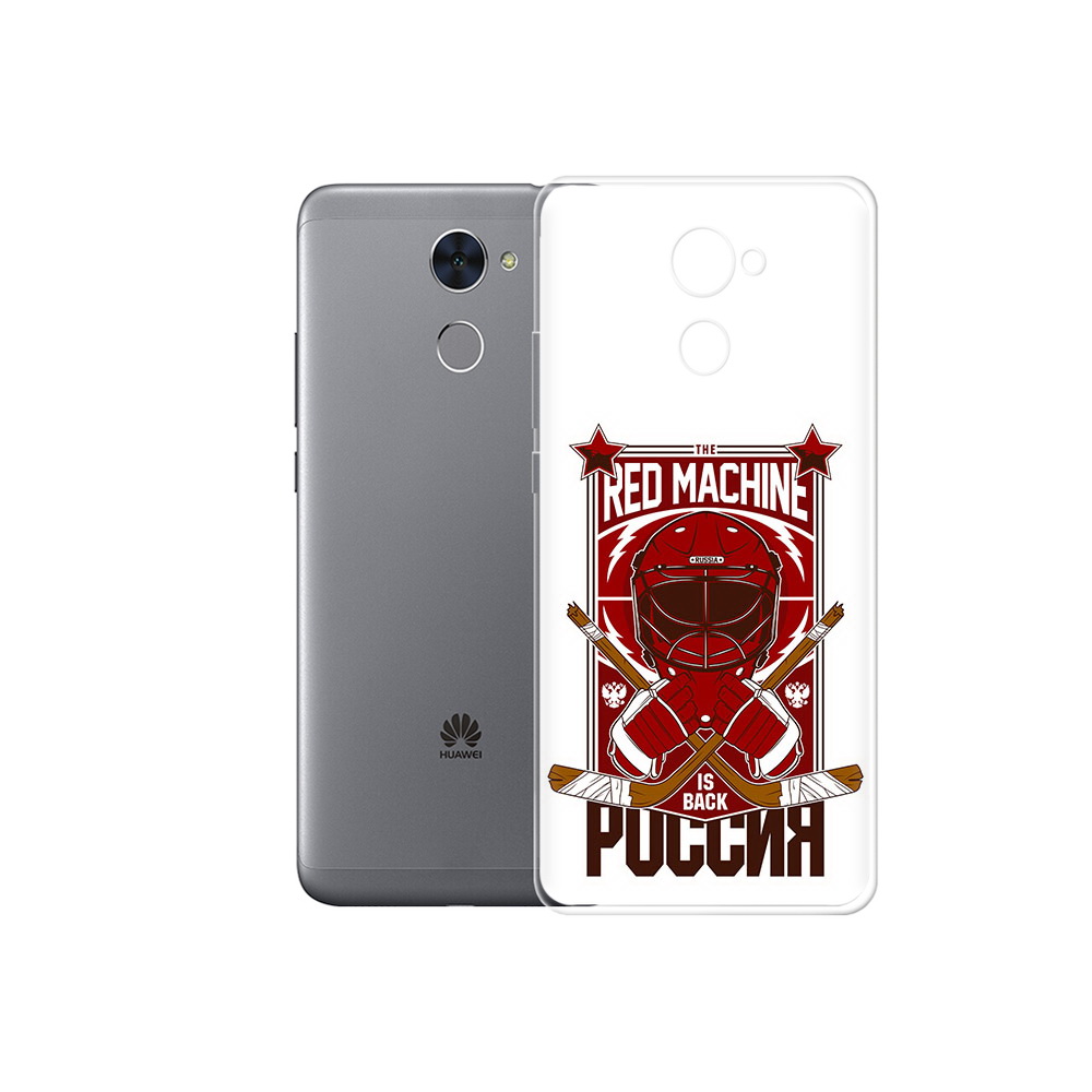

Чехол MyPads Tocco для Huawei Enjoy 7 Plus хоккей россия (PT74186.70.666), Прозрачный, Tocco