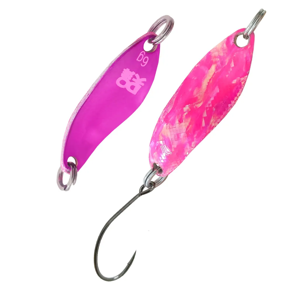 

Блесна зимняя колеблющаяся D-Ocean Micky Shell Pink Pink 6g цвет 310, Micky Shell