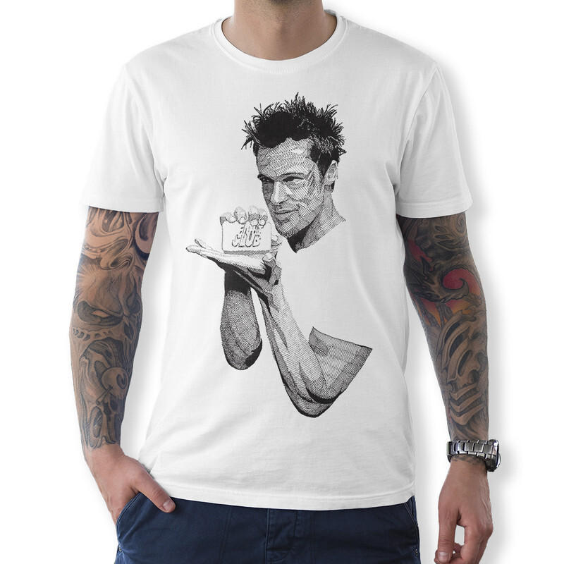 

Футболка мужская Dream Shirts Бойцовский Клуб - Тайлер Дерден 9899149222 белая M, Бойцовский Клуб - Тайлер Дерден 9899149222