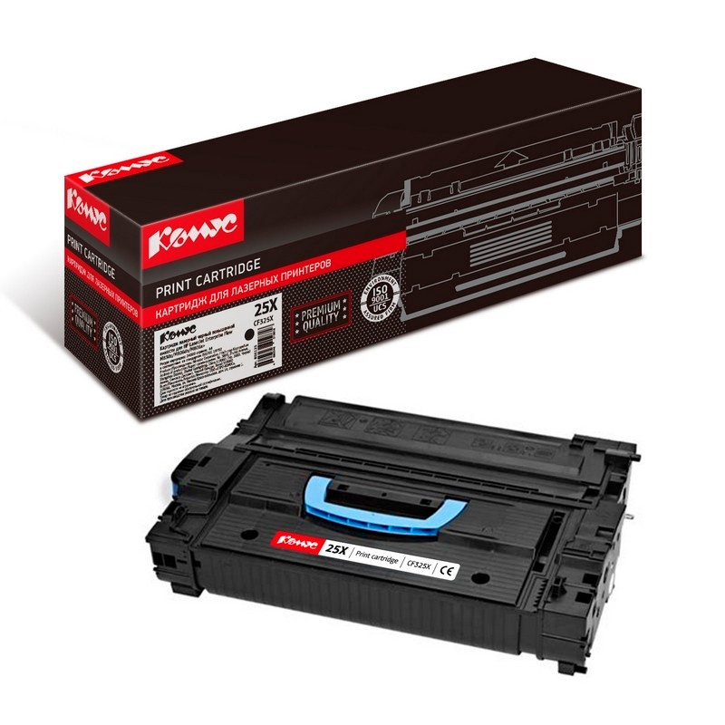 Картридж для лазерного принтера Комус 25X (CF325X) черный, совместимый