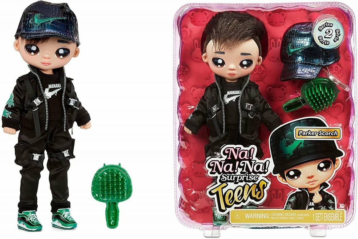 

Кукла Na! Na! Na! Surprise Teens Doll Серия 2, модная кукла Parker Scorch 575160