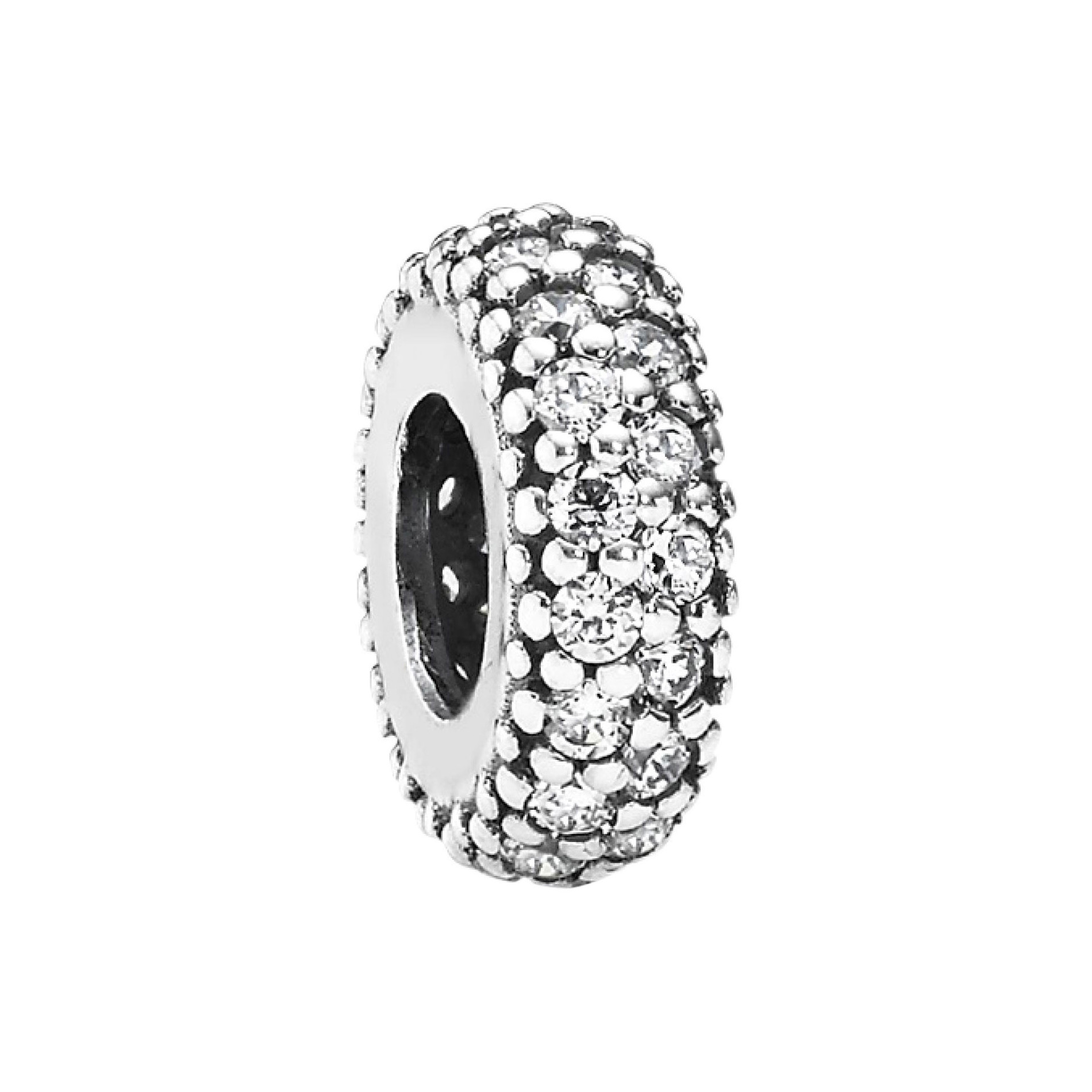 

Разделитель из серебра Pandora 791359CZ, фианит, 791359CZ