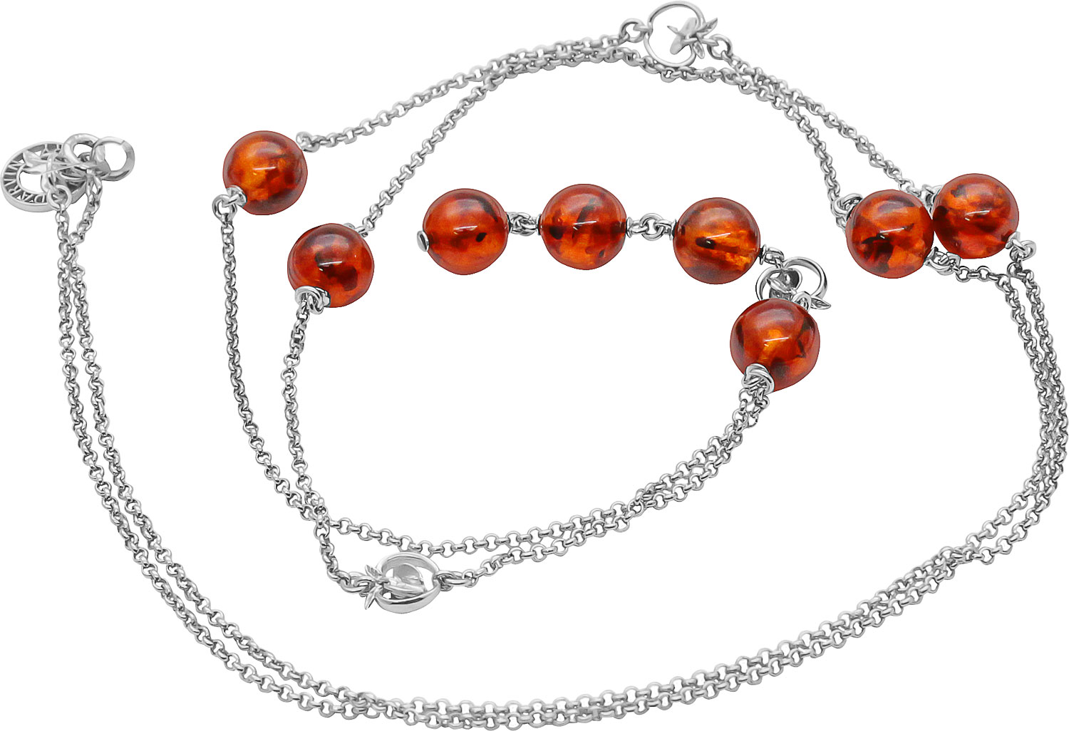 

Колье из серебра с янтарем Darvin 425041026NN, 425041026NN