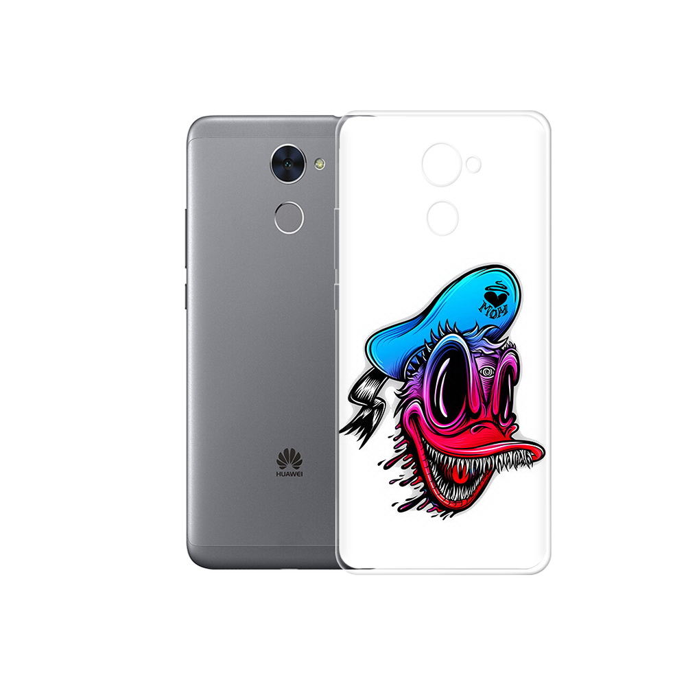 

Чехол MyPads Tocco для Huawei Enjoy 7 Plus Дональд (PT74186.70.71), Прозрачный, Tocco