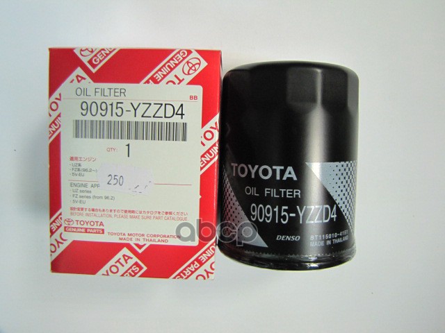 

TOYOTA-LEXUS 90915YZZD4 ФИЛЬТР МАСЛЯНЫЙ