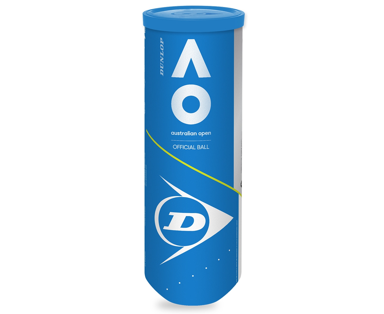 Мячи для большого тенниса Dunlop Australian Open 3b 8180023, Yellow