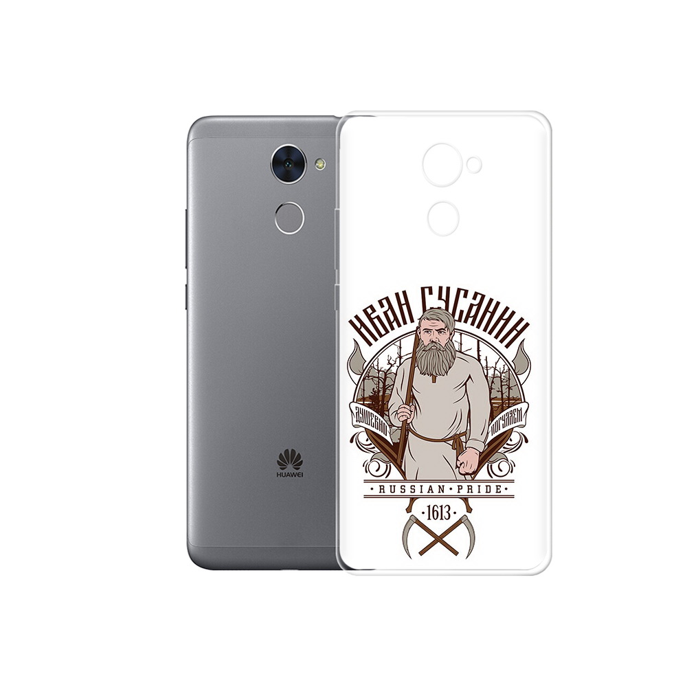 

Чехол MyPads Tocco для Huawei Enjoy 7 Plus Иван Сусанин (PT74186.70.90), Прозрачный, Tocco