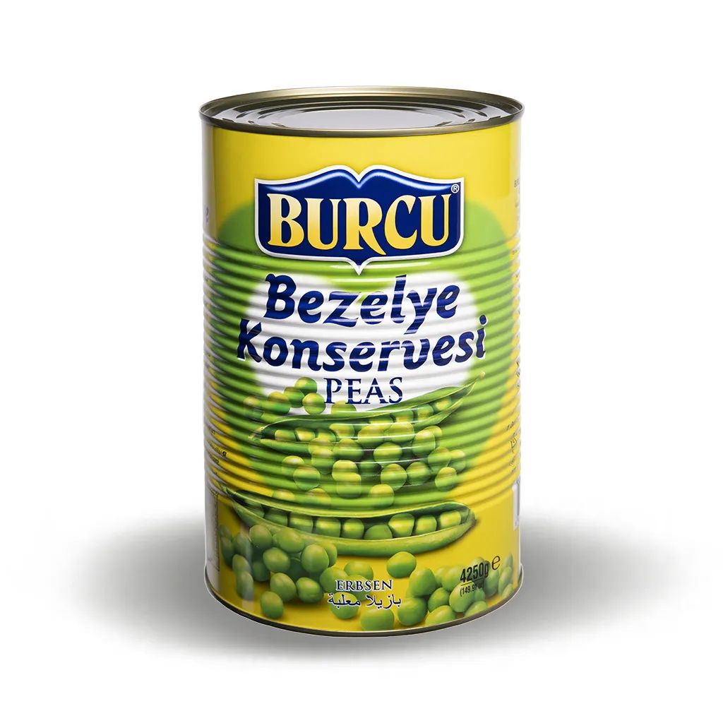 

Горошек зеленый консервированный BURCU 4250 гр
