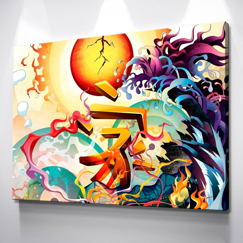 

Картина Red Panda Абстрактное Тепло 40x60
