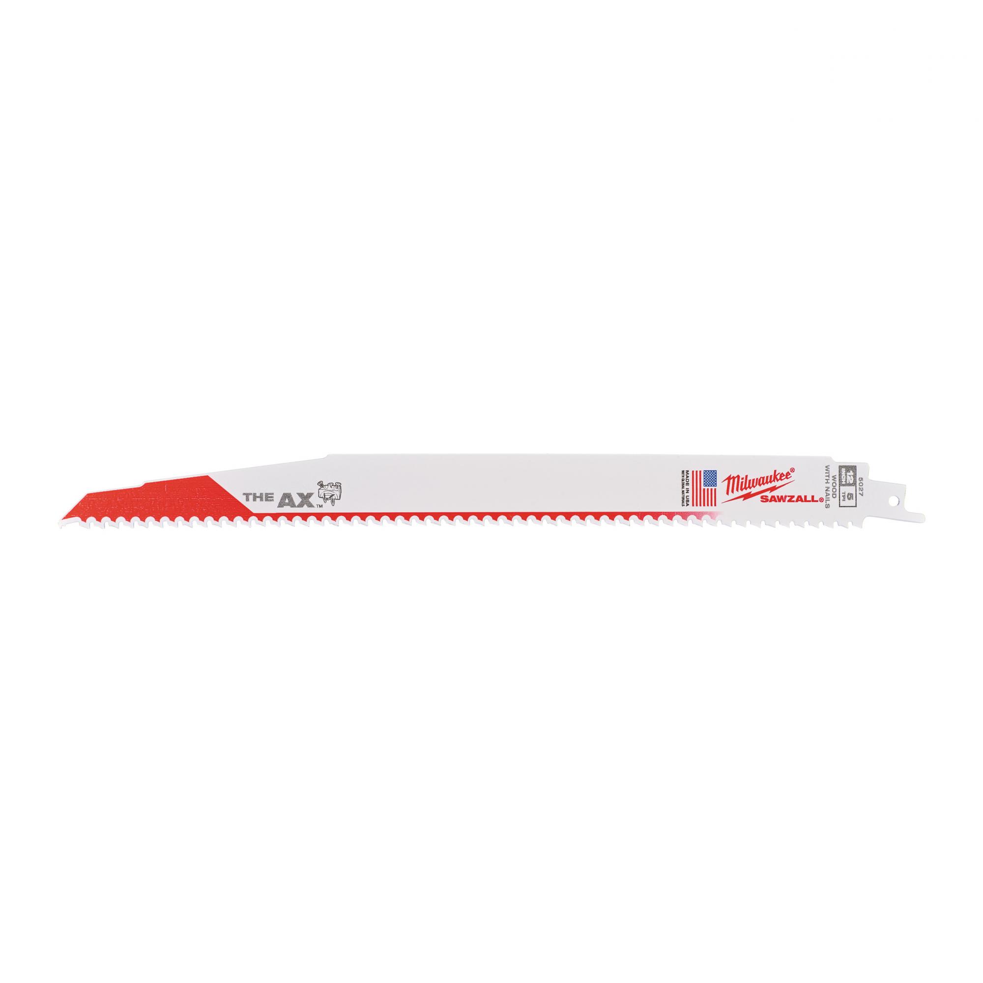 

Полотно для сабельной пилы Milwaukee THE AX FANG TIP 300х5 мм 5 штук, 48005027