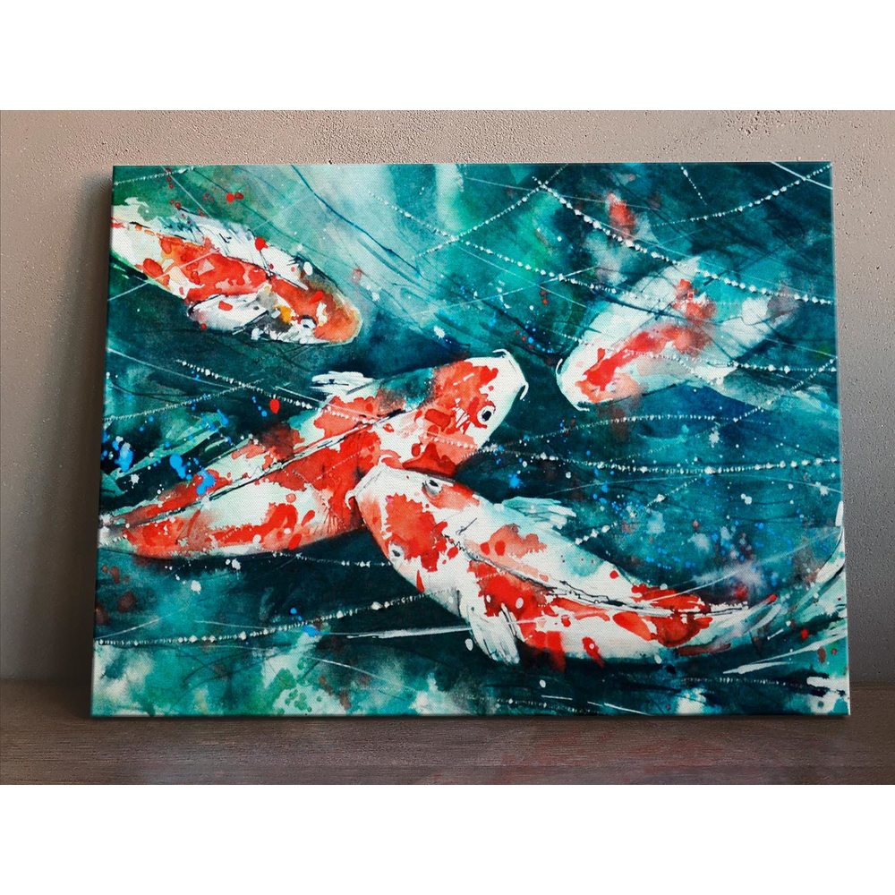 

Картина Red Panda Китайский Карп 40x60