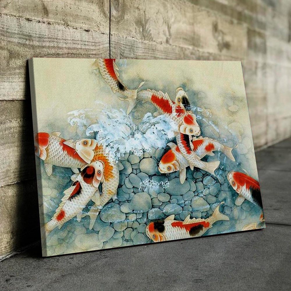 

Картина Red Panda Пруд С Окунями 40x60