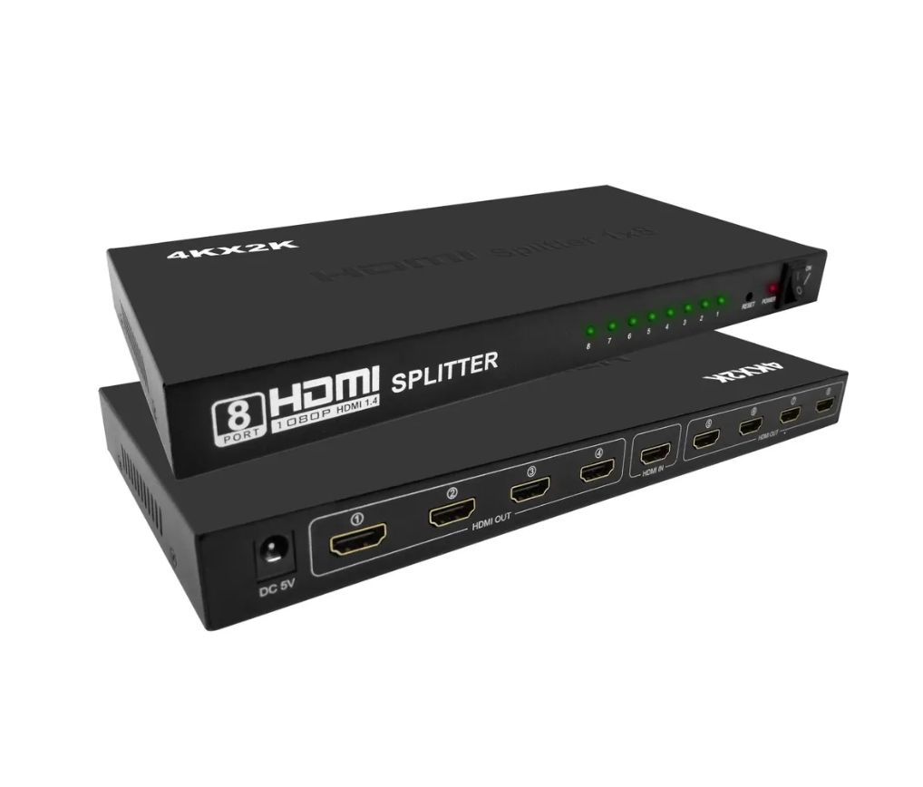 

HDMI коммутатор NoBrand Splitter 1x8, Splitter 1x8