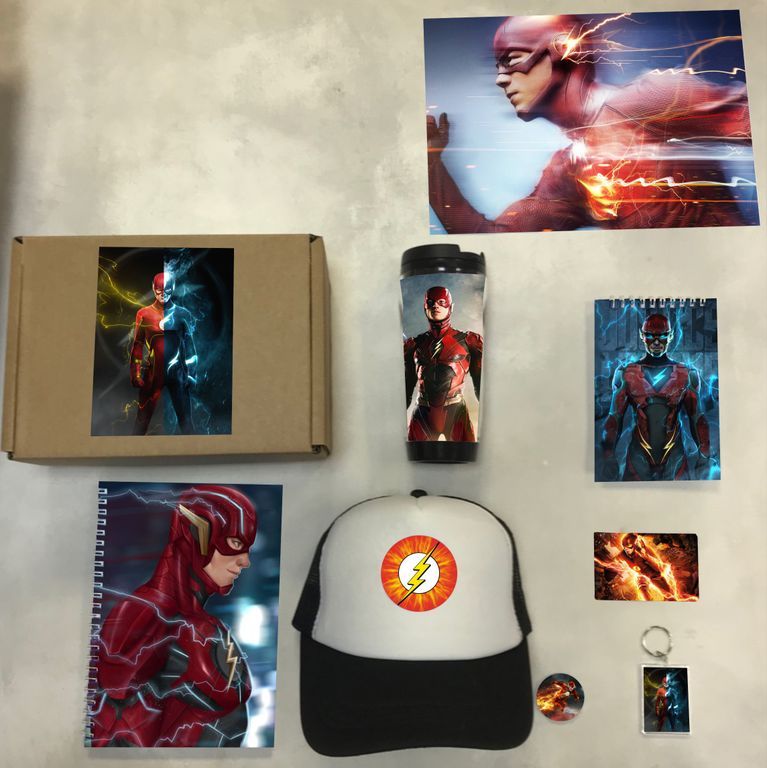 

Бокс с подарком Флэш, The Flash 3, 53734581-1, 8 предметов
