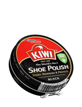 Гуталин для обуви Kiwi Shoe Polish черный 50 мл. Цвет: черный