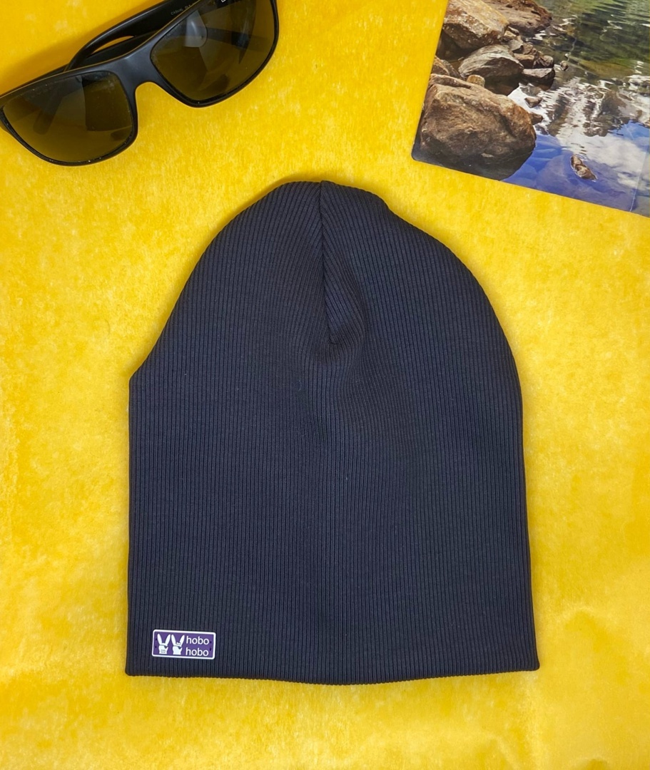 

Шапка детская hobo-hobo 81WBS2021ONE, графит, 56, Серый, 81WBS2021ONE