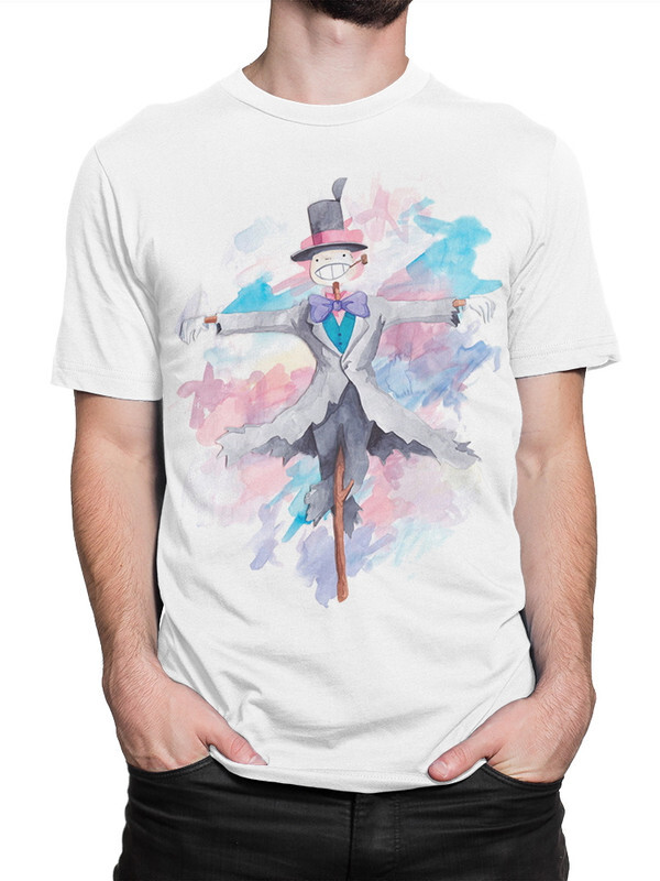 

Футболка мужская Dream Shirts Ходячий Замок - Пугало белая 2XL, Ходячий Замок - Пугало