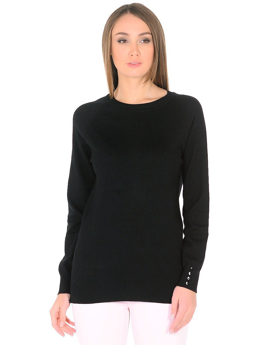 

Джемпер женский Modis M162W00044 черный 50