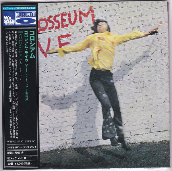 

Colosseum Live (Blu Spec / Mini Lp Slv / Bonus Track / 24Bit Remaster) (1 CD)