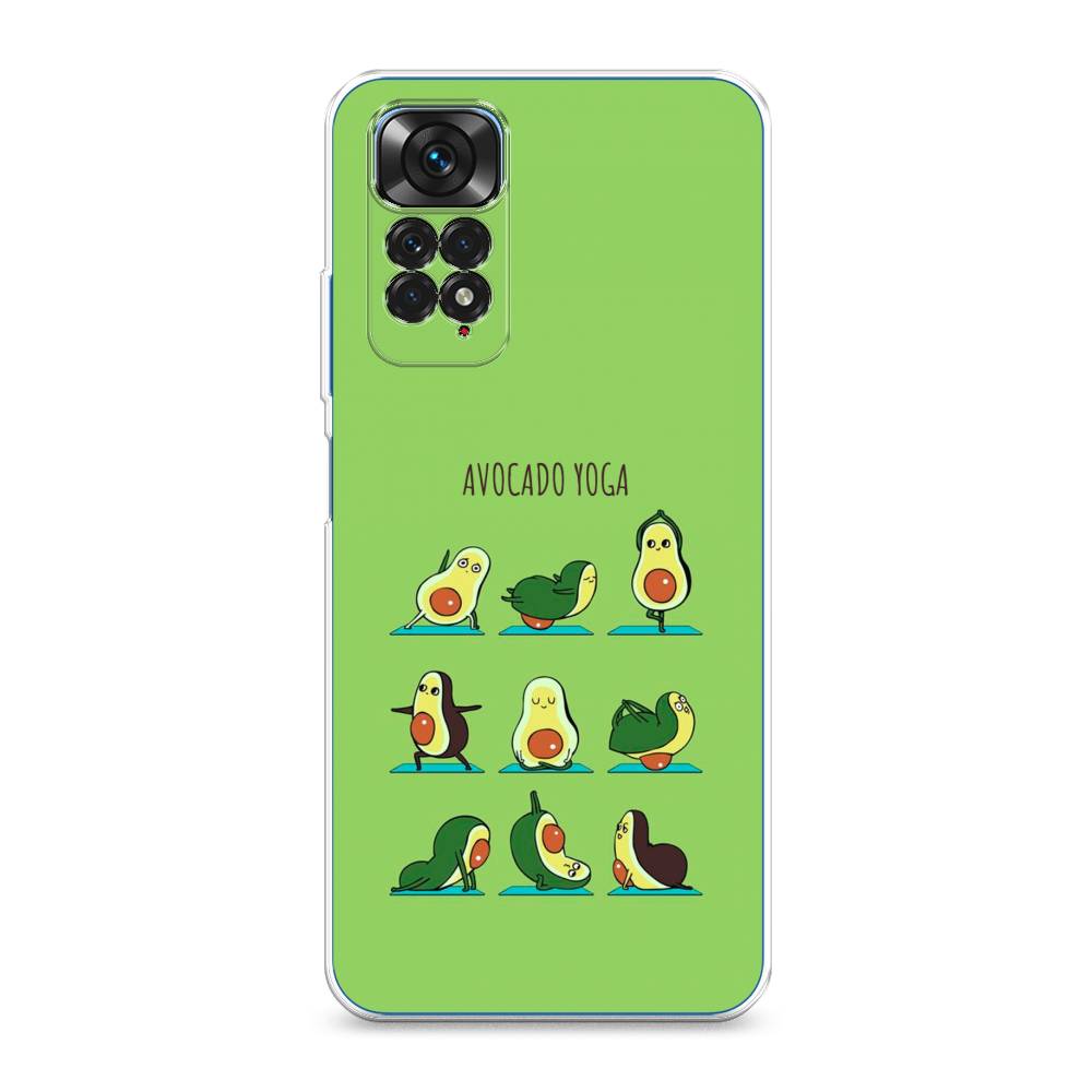 фото Чехол awog "авокадо йога" для xiaomi redmi note 11 4g global