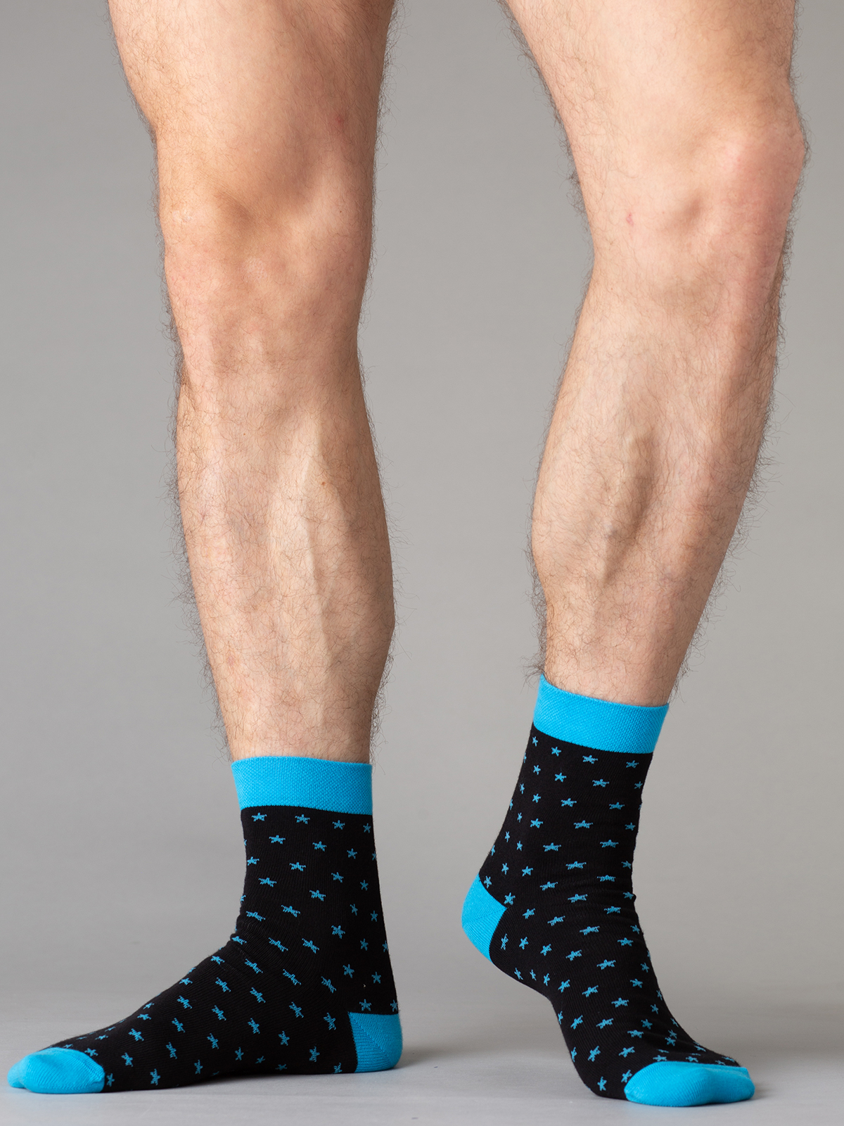 

Носки мужские Omsa for men FREE STYLE 609 черные 42-44, Черный, FREE STYLE 609