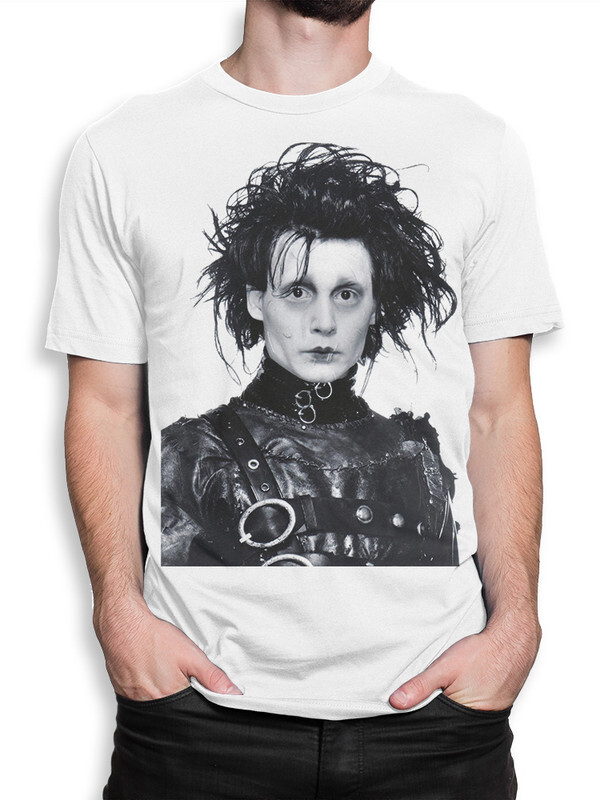 

Футболка мужская Dream Shirts Эдвард Руки Ножницы белая 2XL, Эдвард Руки Ножницы