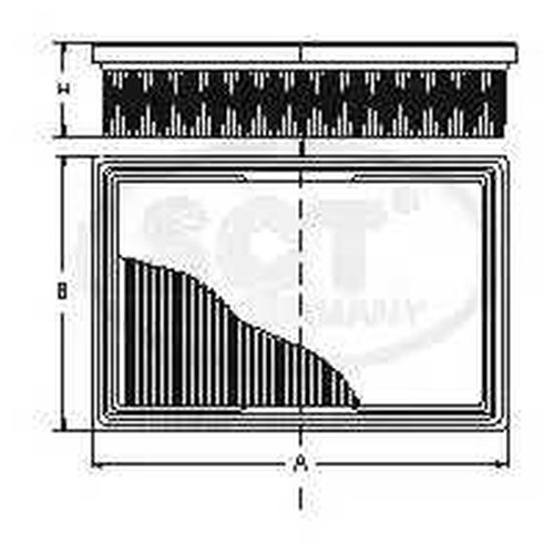фото Фильтр воздушный sct sb2389