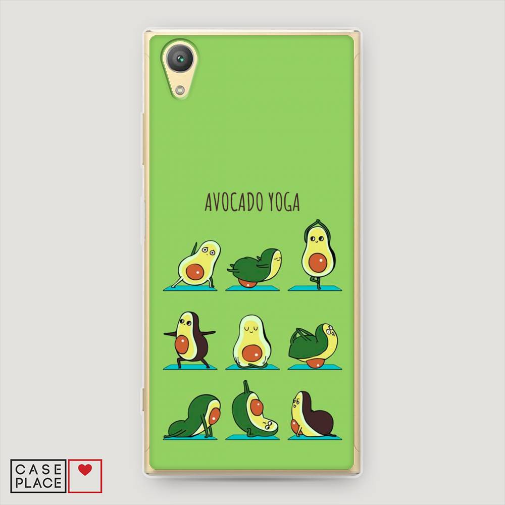 

Чехол Awog на Sony Xperia XA1 plus "Авокадо йога", 53050-10