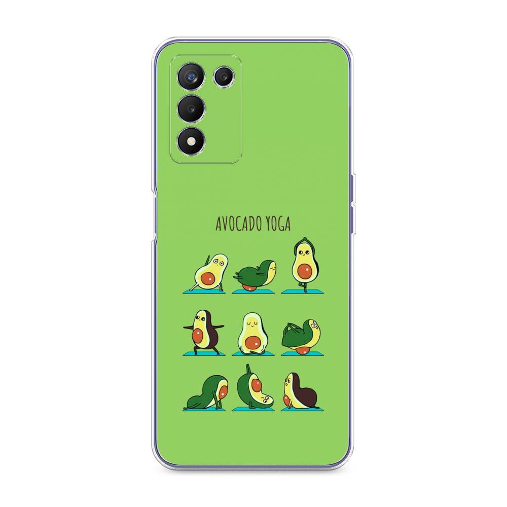 

Чехол Awog на Realme Q3s "Авокадо йога", Разноцветный, 257950-10