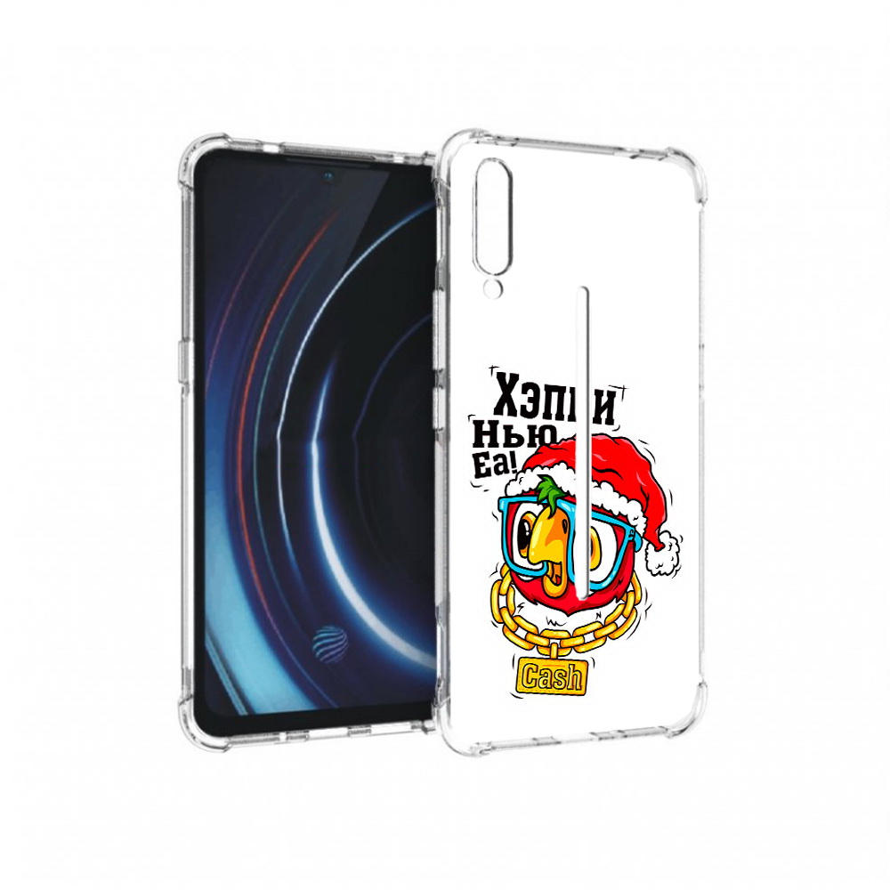 

Чехол MyPads Tocco для Vivo iQOO Хэппи нью еа (PT226955.389.196), Прозрачный, Tocco