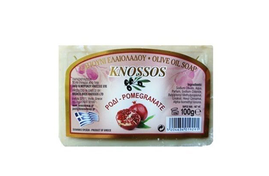 Натуральное мыло Knossos гранатовое 100г