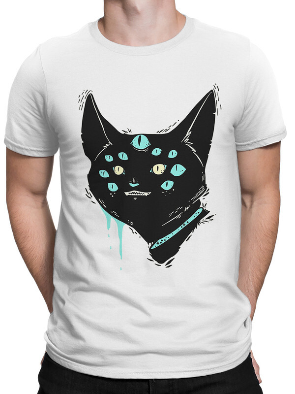 

Футболка мужская Dream Shirts Демонический Кот белая M, Белый, Демонический Кот