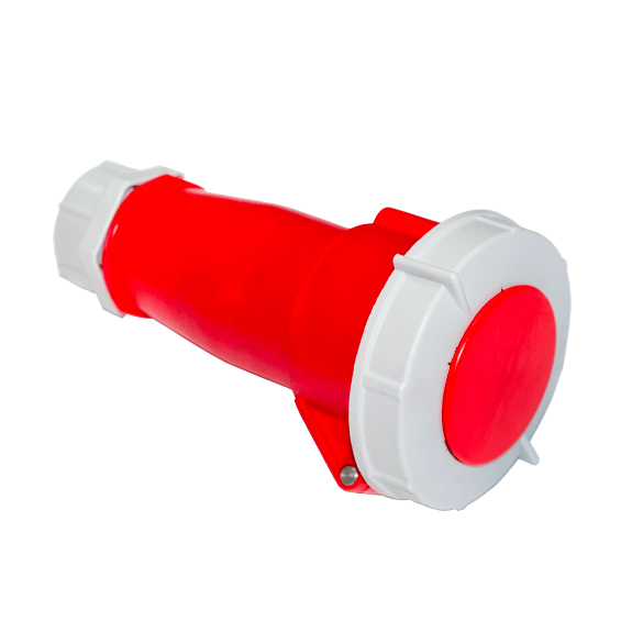 

Силовая розетка переносная 32А Bylectrica РПП32-901 380В 3P+N+E IP67, Красный, РПП32-901