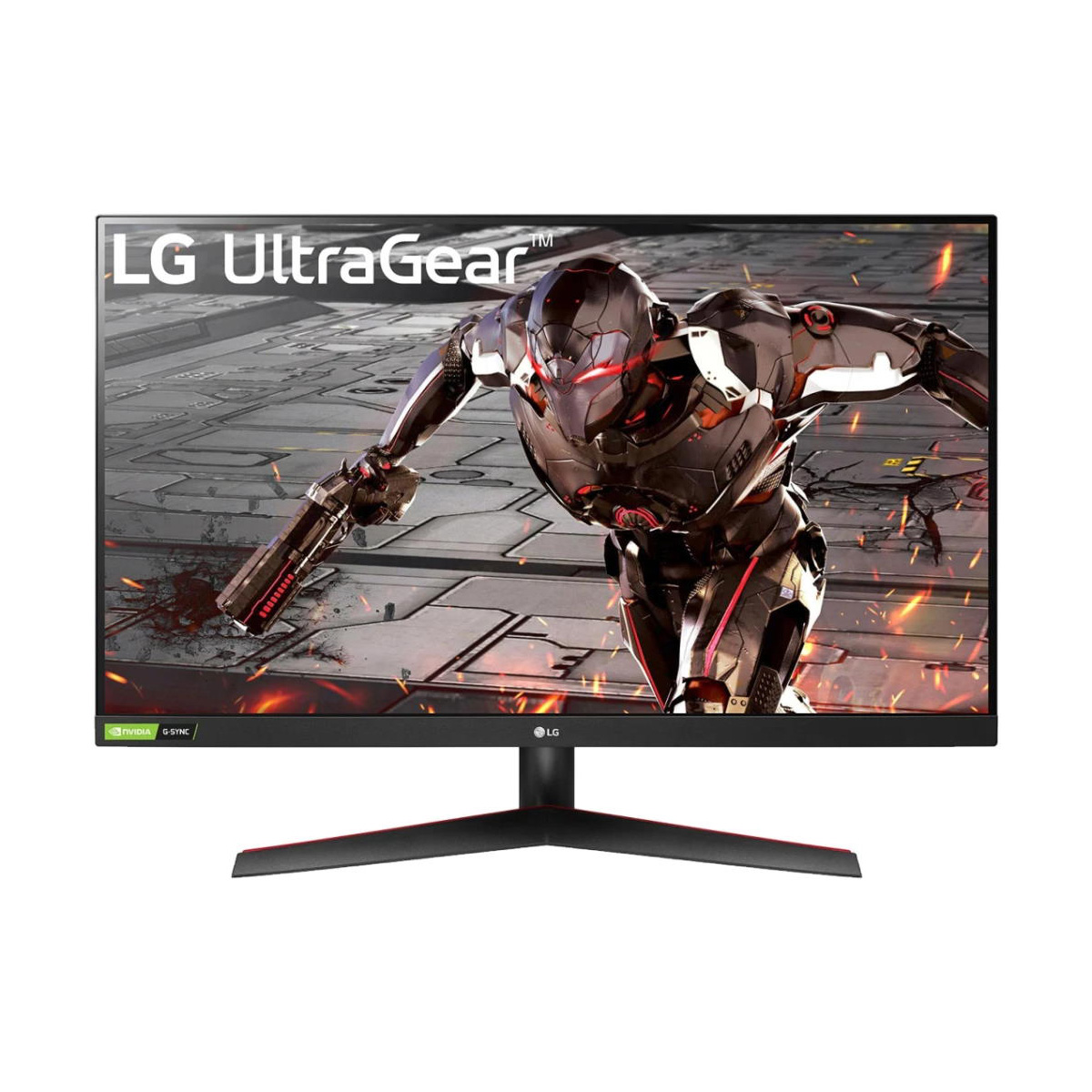 фото Монитор lg 32gn500-b black/red (32gn500-b.aruz)