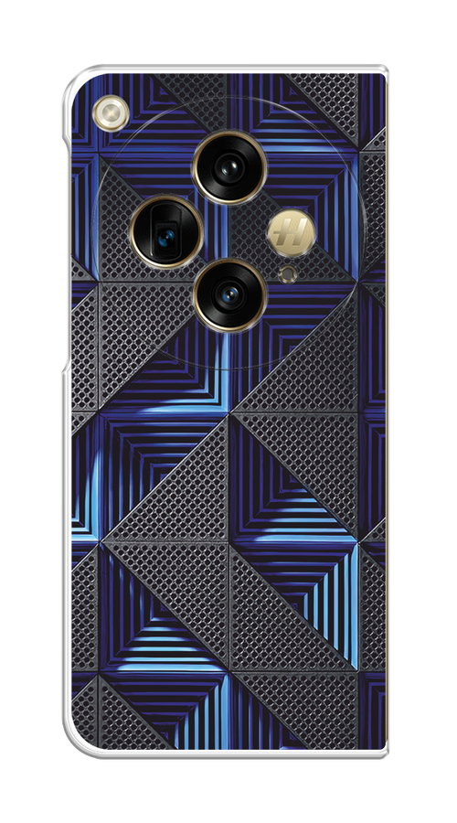 

Чехол на Oppo Find N3 "IBM", Серый;синий, 2515550-1