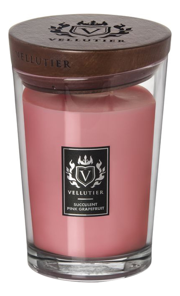 

Ароматическая свеча Vellutier Succulent Pink Grapefruit Сочный розовый грейпфрут 515г, 435391