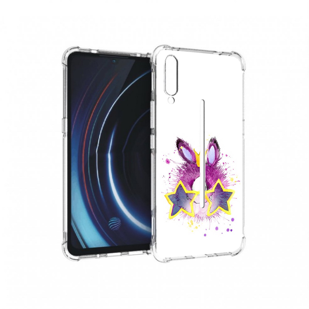 

Чехол MyPads Tocco для Vivo iQOO Шуршуля (PT226955.389.202), Прозрачный, Tocco