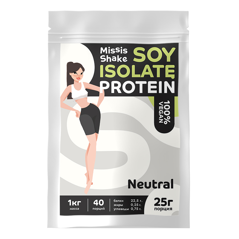 Протеин Missis Shake изолят соевого белка 1000г