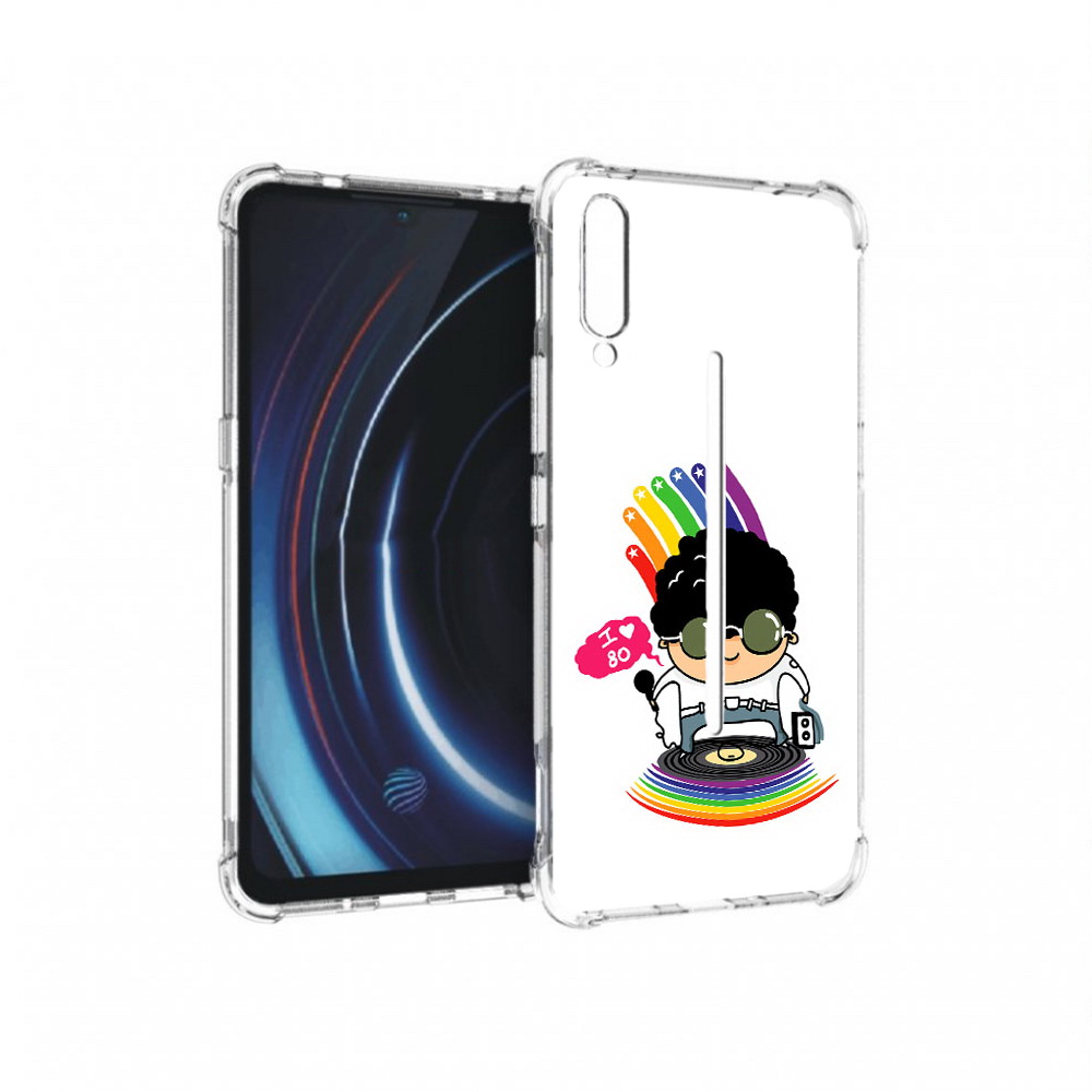 

Чехол MyPads Tocco для Vivo iQOO Я люблю 80-е (PT226955.389.205), Прозрачный, Tocco