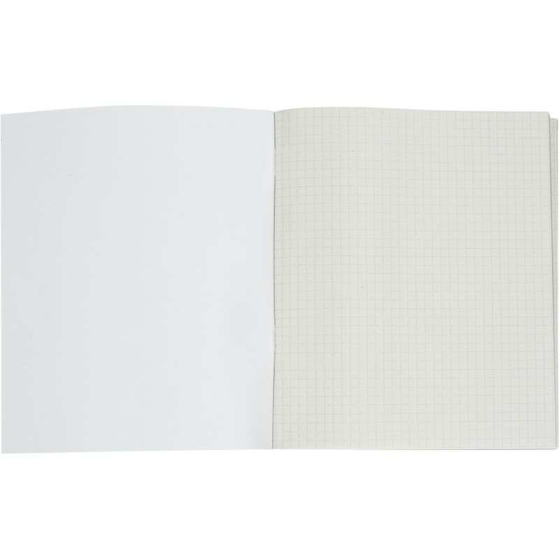 

Тетрадь общая А4, 80л, кл, скреп, бумвинил, блок офсет-2 Синяя 15шт/уп 264x190мм