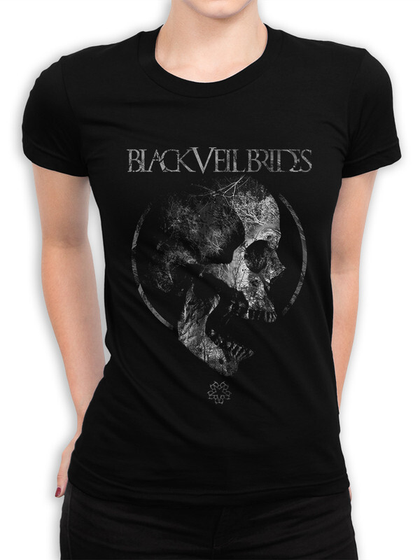 

Футболка женская Design Heroes Black Veil Brides - BVB черная 2XL, Черный, Black Veil Brides - BVB