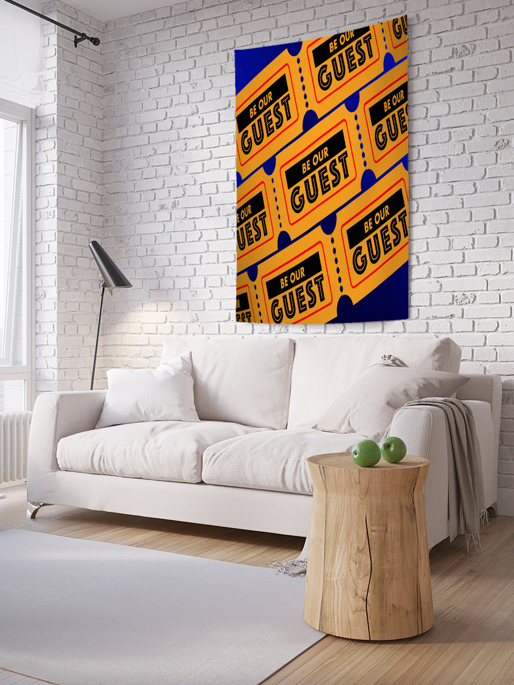 

Вертикальное фотопанно на стену JoyArty Будь нашим гостем 150x200 см, Будь нашим гостем
