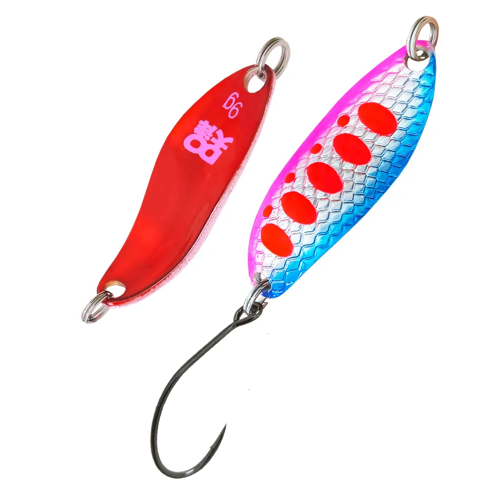 

Блесна зимняя колеблющаяся D-Ocean Mizuki-L 9g цвет 02 (Red), Mizuki-L