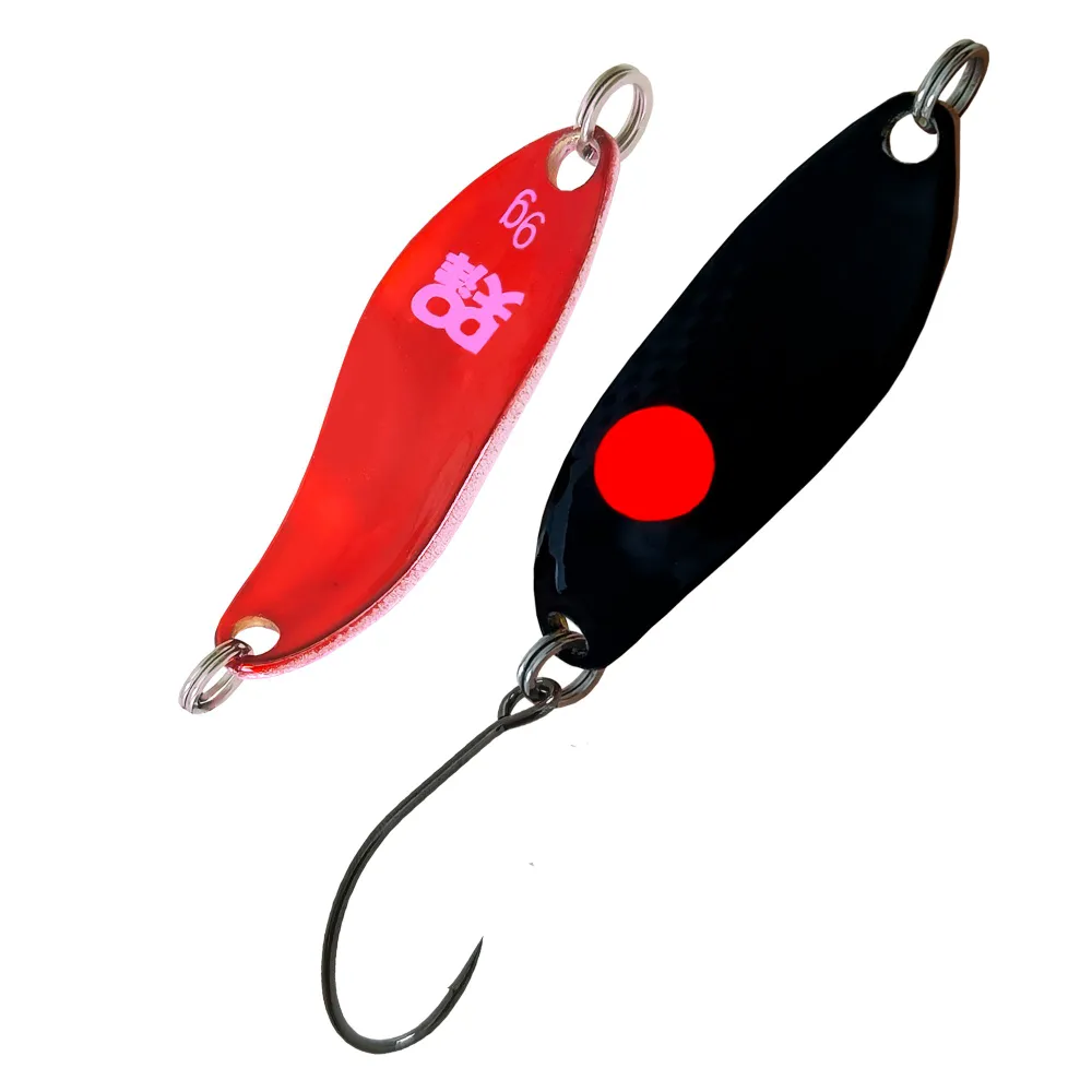 

Блесна зимняя колеблющаяся D-Ocean Mizuki-L 9g цвет 196 (Red), Mizuki-L