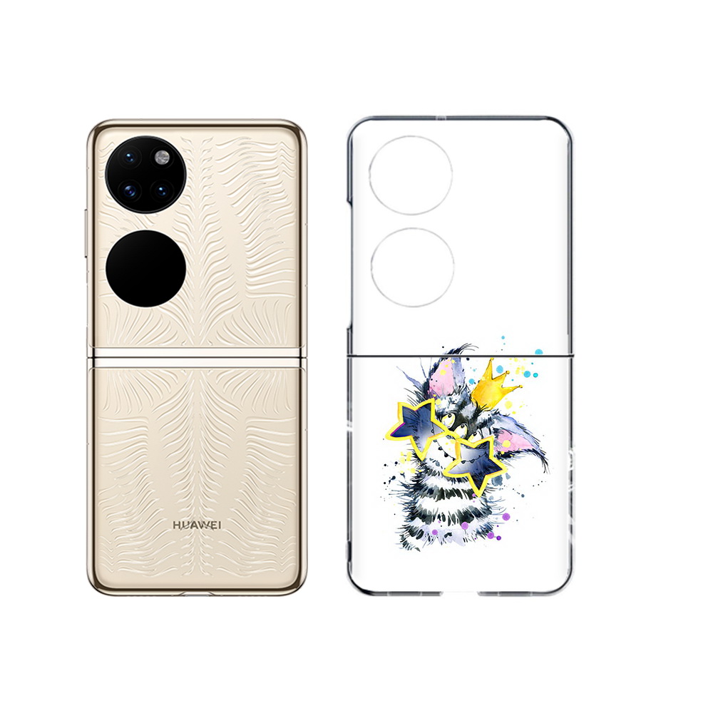 

Чехол MyPads Tocco для Huawei P50 Мартовский Нуся (PT225999.71.114), Прозрачный, Tocco