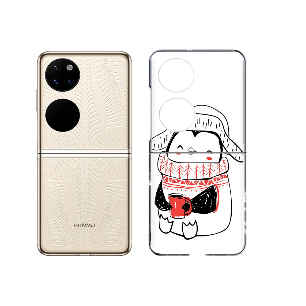 

Чехол MyPads Tocco для Huawei P50 Милый пингвин (PT225999.71.115), Прозрачный, Tocco