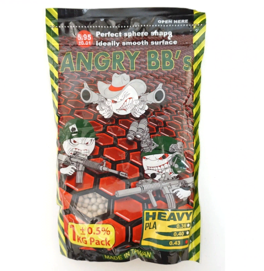 Angry BBs Шары Angry BBs 043 1кг 2300 шт страйкбол airsoft 4099₽